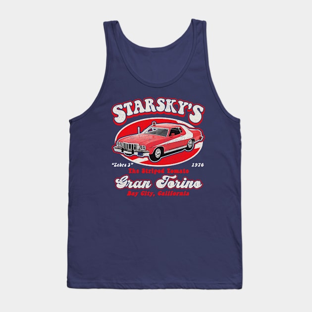 Starsky's Gran Torino Tank Top by Alema Art